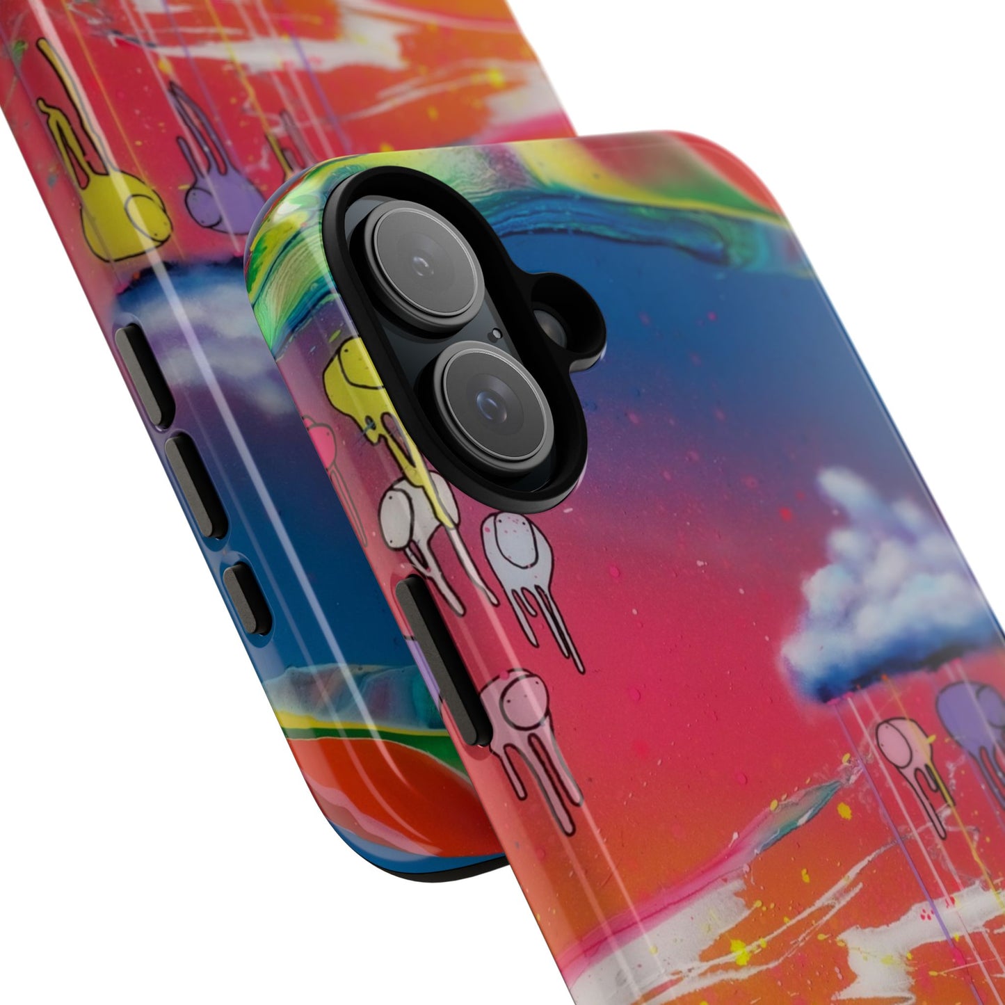 RAINING COWS "Twisted Spectrum" Phone Case
