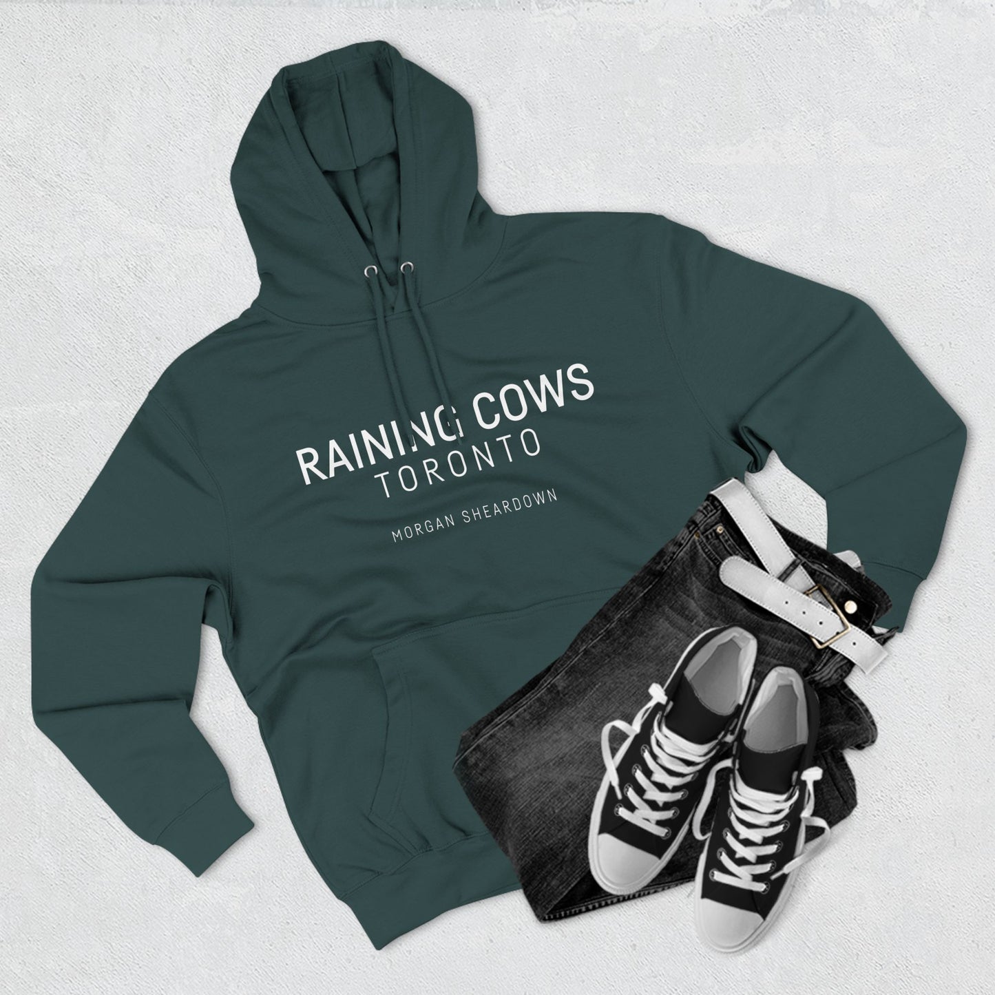 RAINING COWS "Tear Stained Sky" Hoodie
