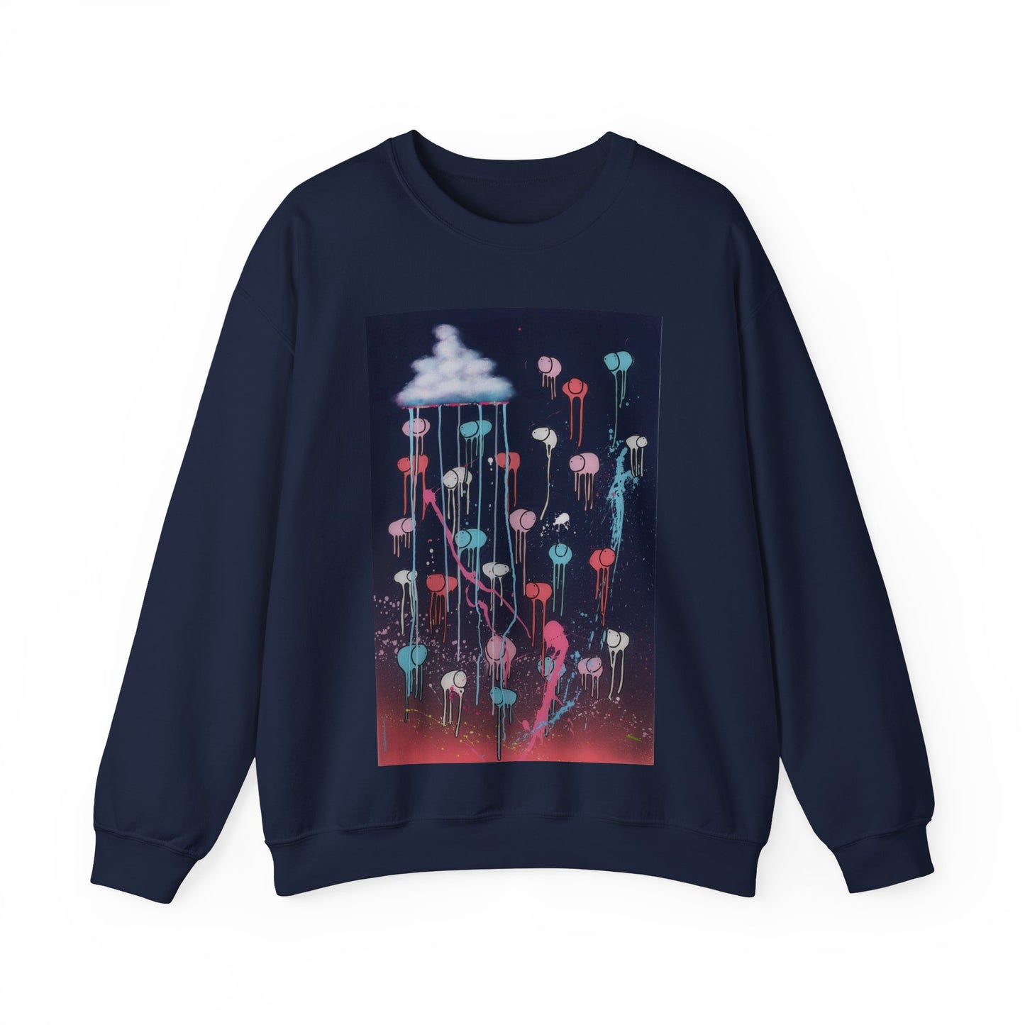 RAINING COWS "Pink Lightning" Sweatshirt