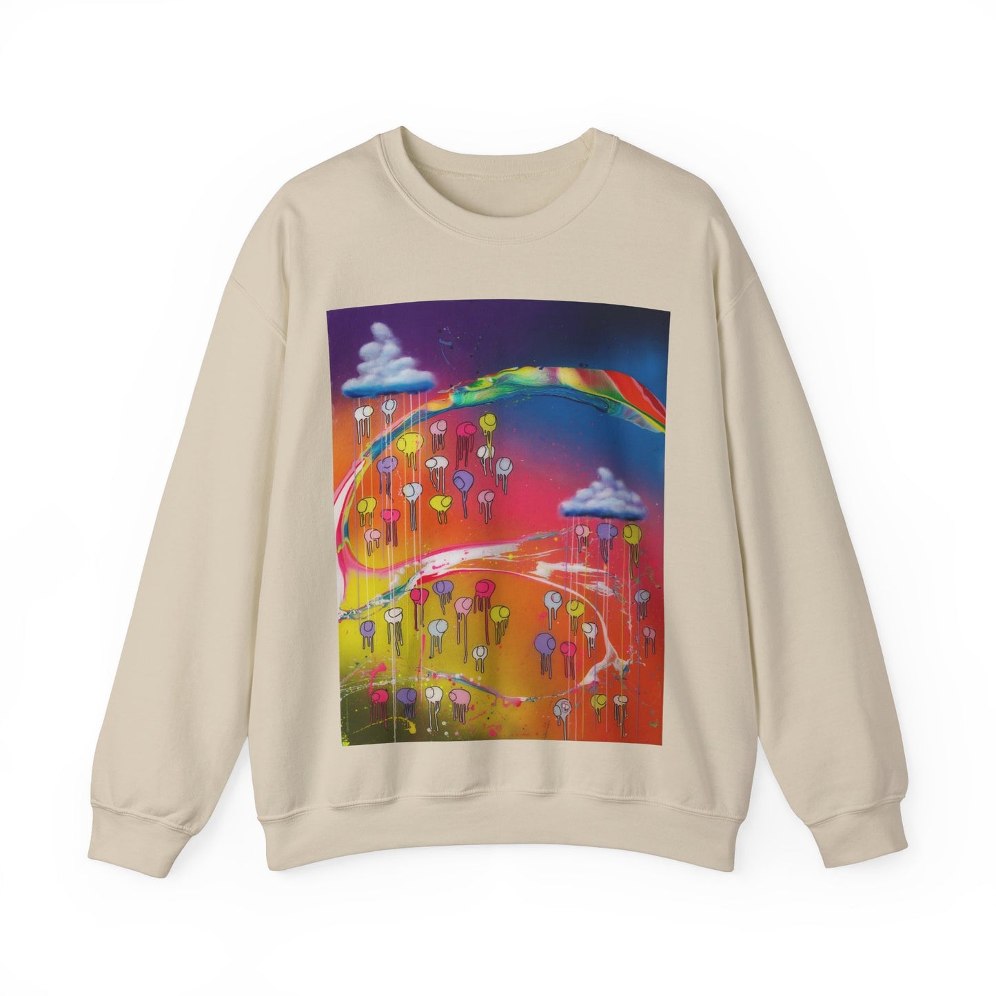 RAINING COWS "Twisted Spectrum" Sweatshirt
