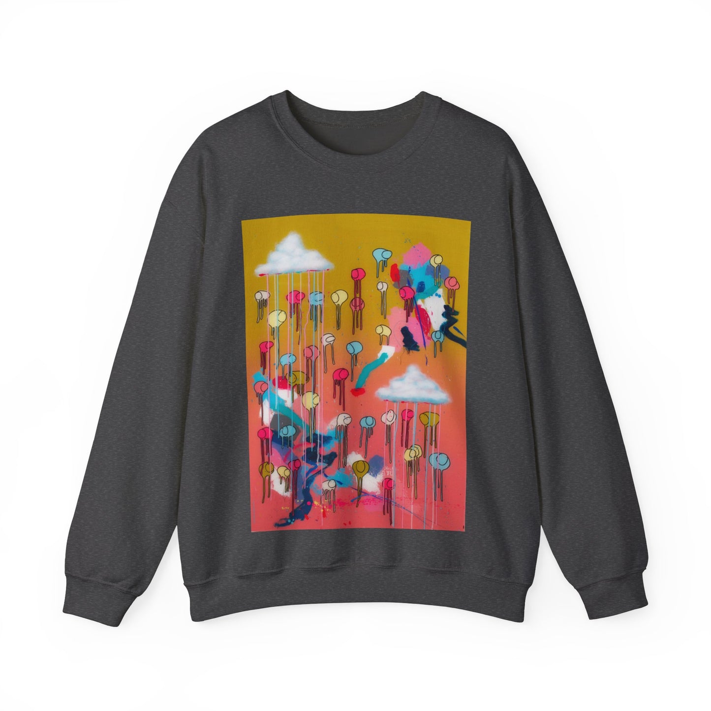 RAINING COWS "Bubble Gum Sun" Sweatshirt