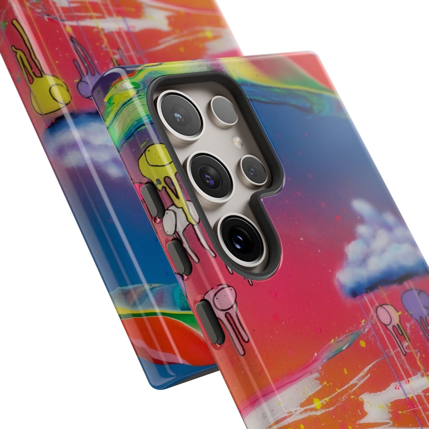 RAINING COWS "Twisted Spectrum" Phone Case