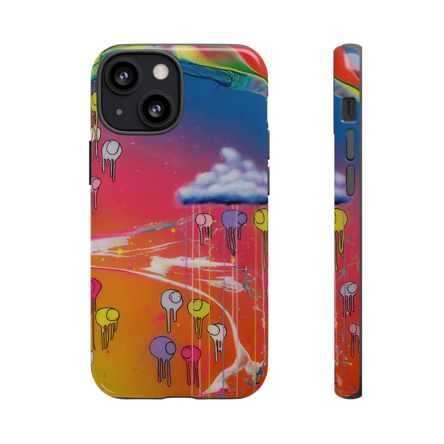 RAINING COWS "Twisted Spectrum" Phone Case