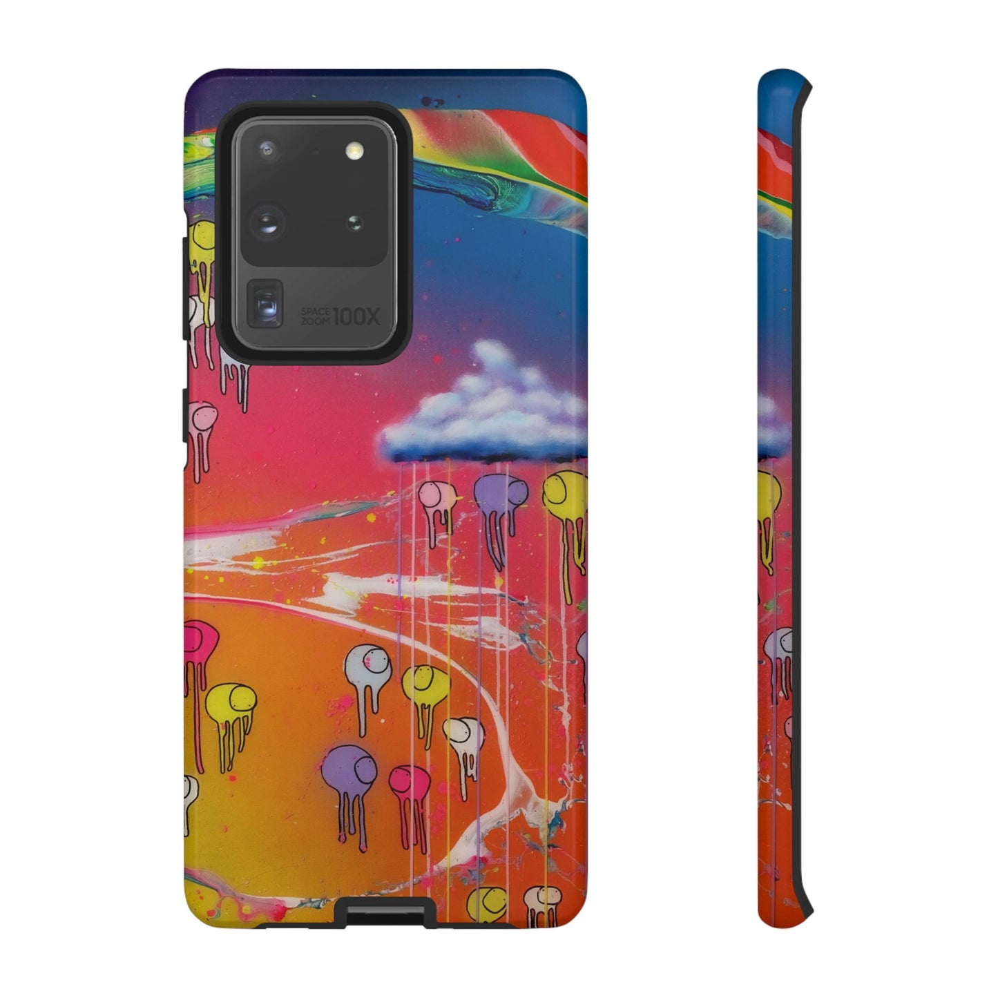 RAINING COWS "Twisted Spectrum" Phone Case