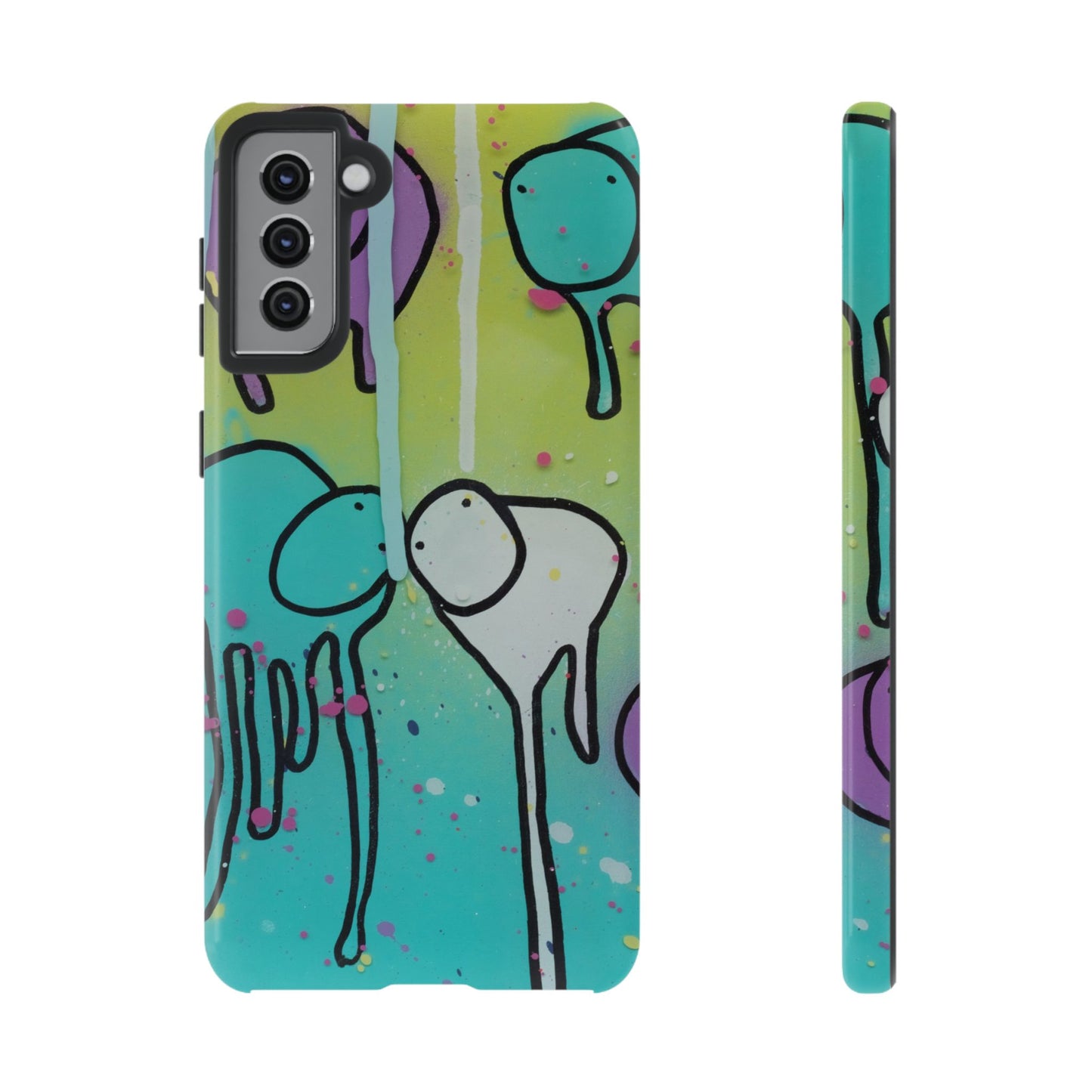 RAINING COWS "Lime Sunrise" Phone Case