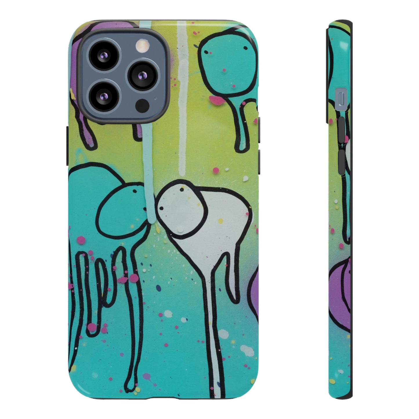 RAINING COWS "Lime Sunrise" Phone Case