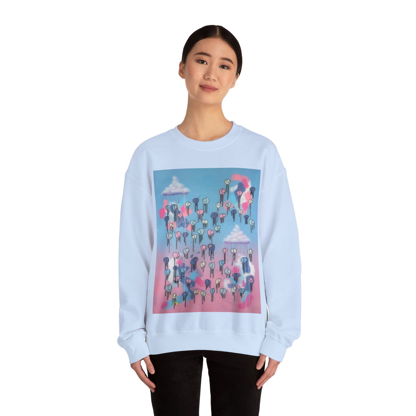 RAINING COWS "Sky Blossom" Sweatshirt