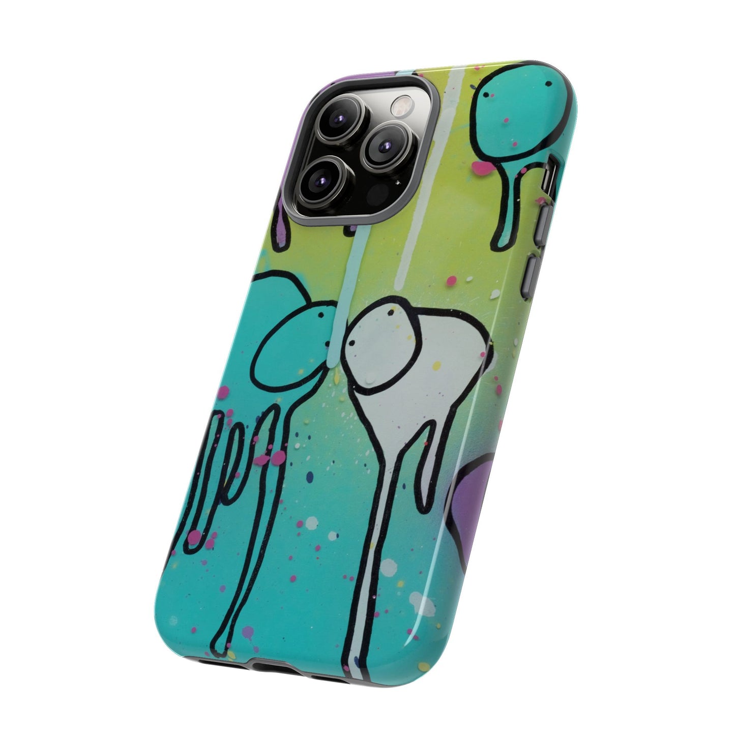 RAINING COWS "Lime Sunrise" Phone Case
