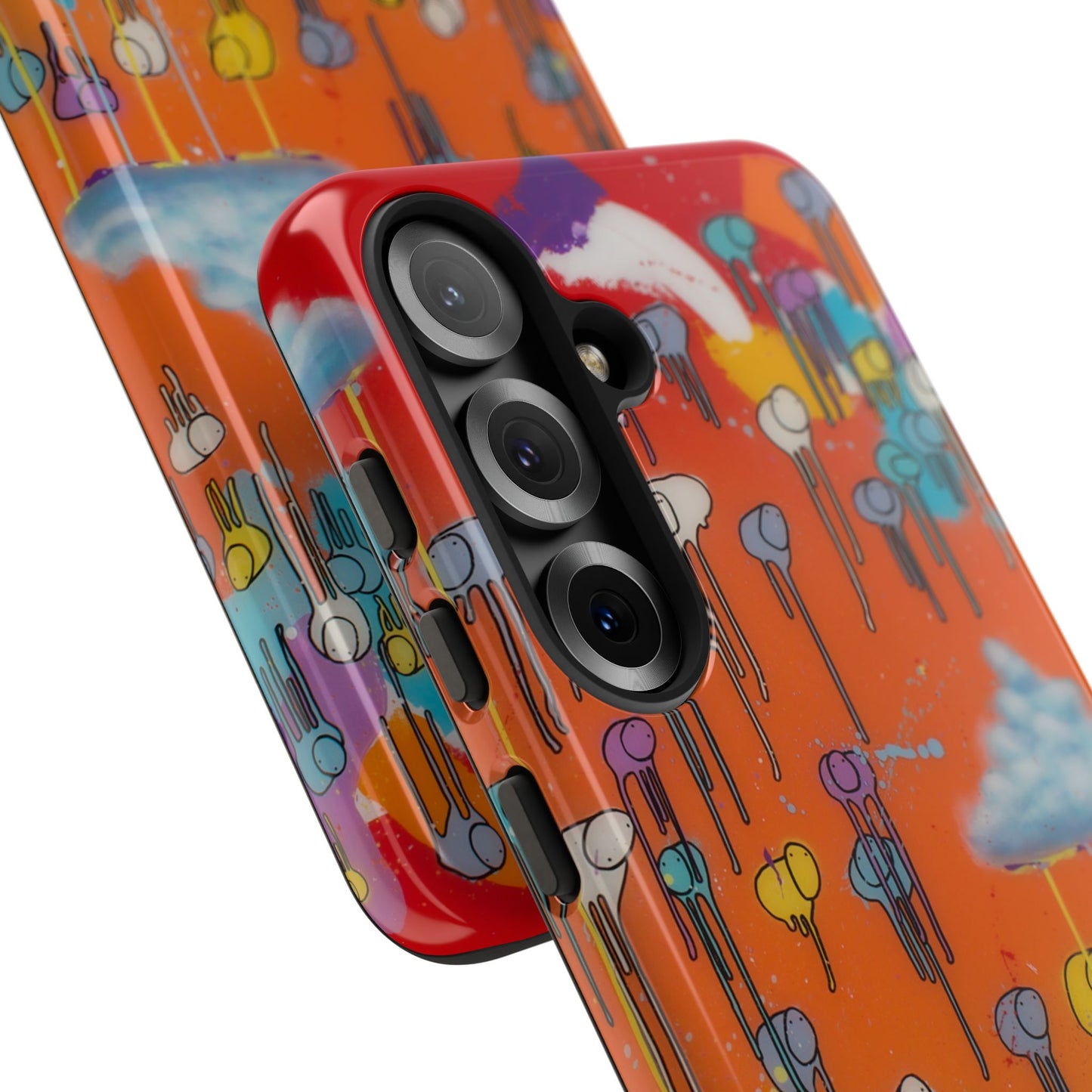 RAINING COWS "Dancing Flame" Phone Case