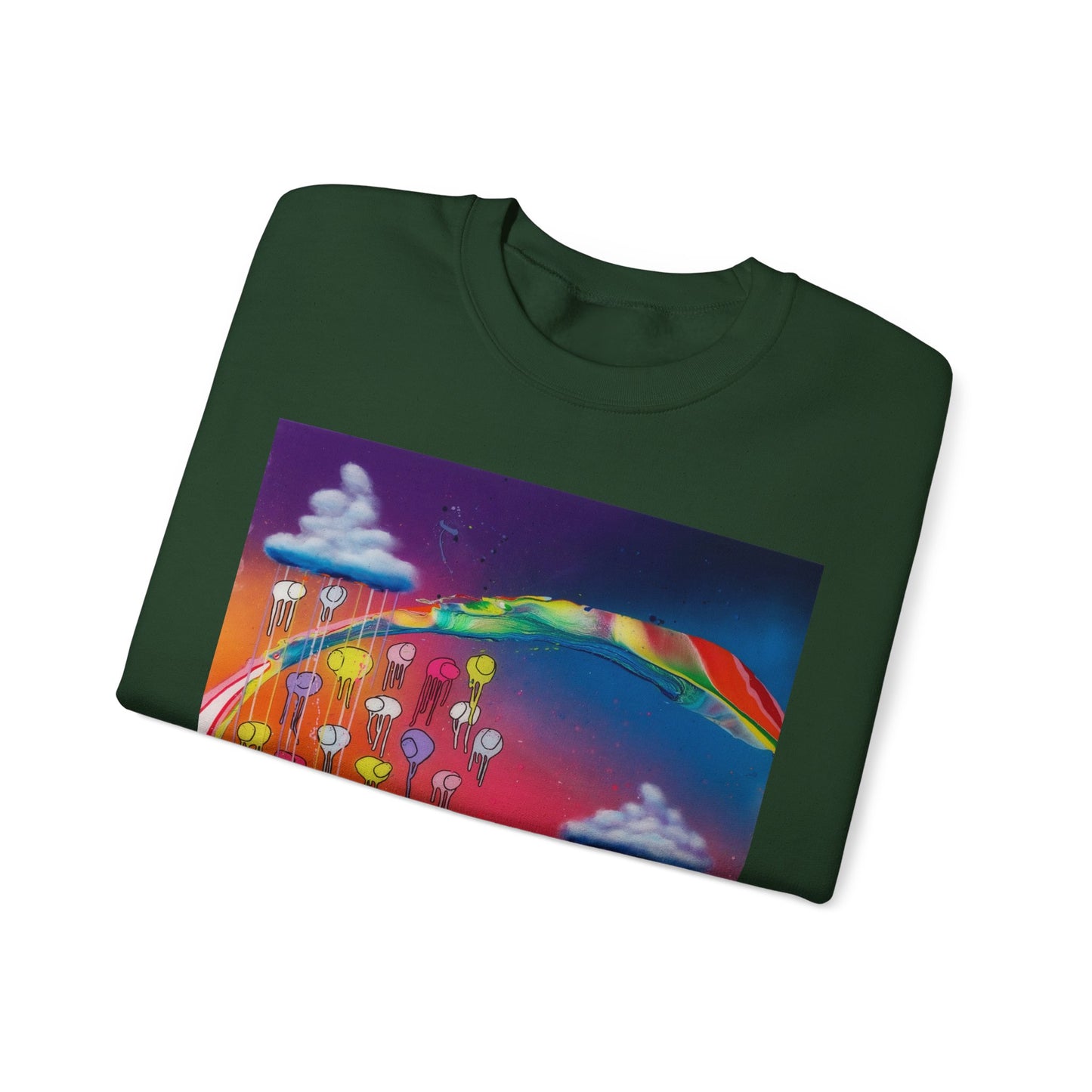RAINING COWS "Twisted Spectrum" Sweatshirt