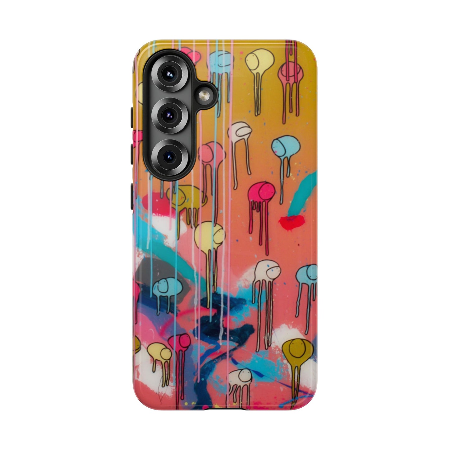 RAINING COWS "Bubble Gum Sun" Phone Case
