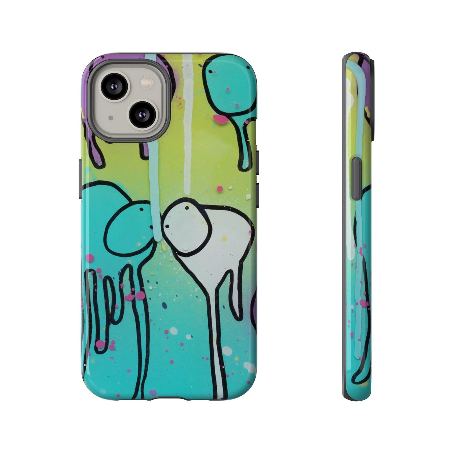 RAINING COWS "Lime Sunrise" Phone Case