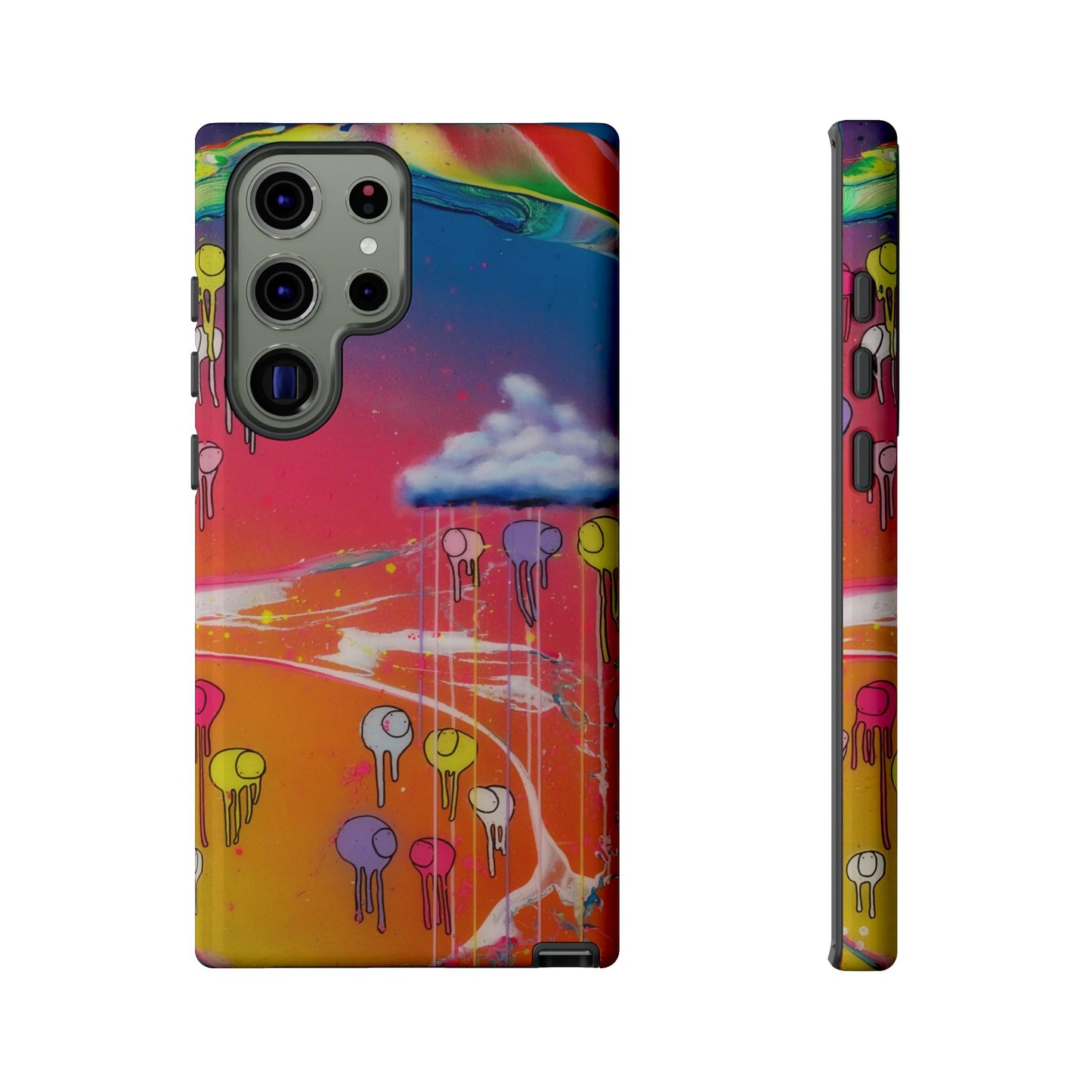 RAINING COWS "Twisted Spectrum" Phone Case