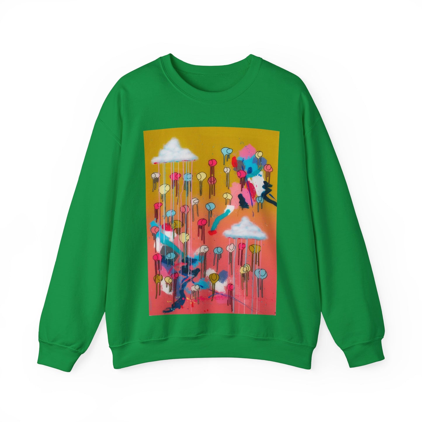RAINING COWS "Bubble Gum Sun" Sweatshirt
