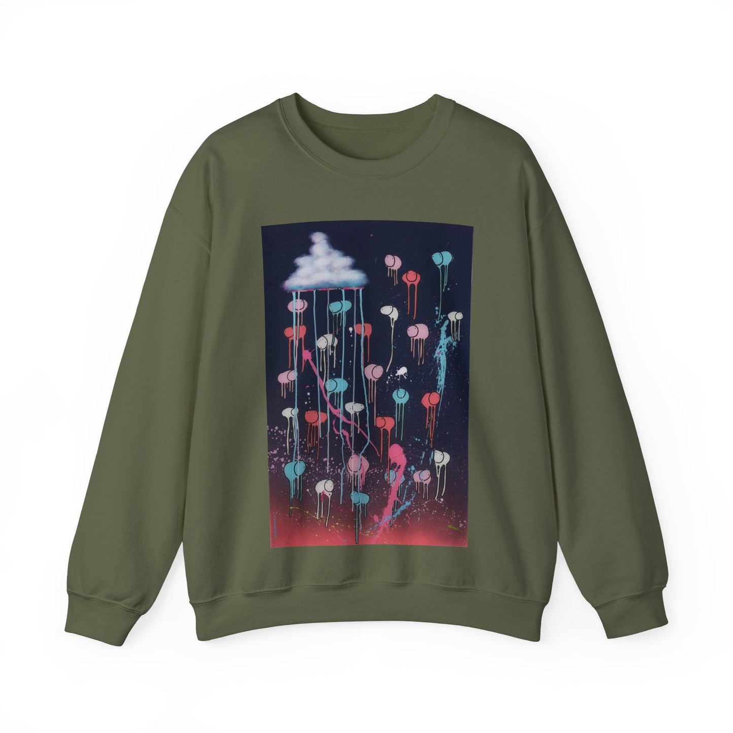 RAINING COWS "Pink Lightning" Sweatshirt