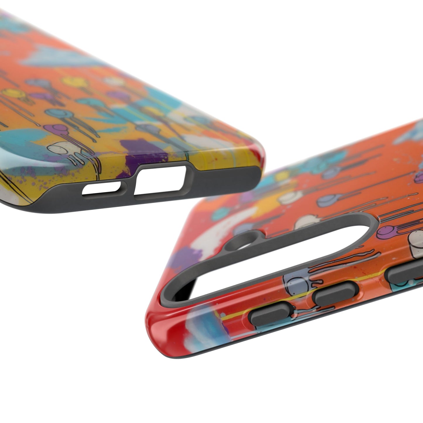 RAINING COWS "Dancing Flame" Phone Case