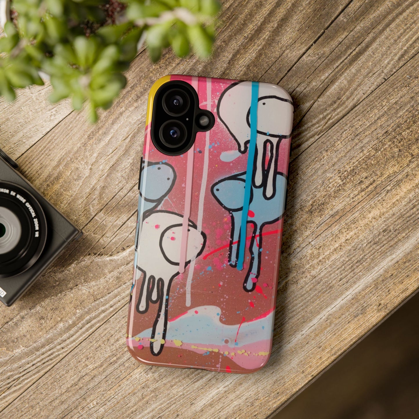 RAINING COWS "Chocolate Sunday" Phone Case