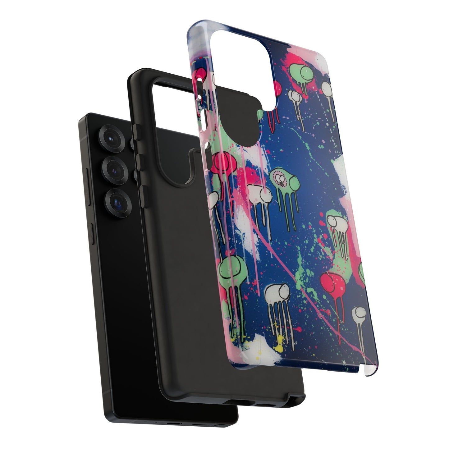 RAINING COWS "The Night Rose Thunder" Phone Case