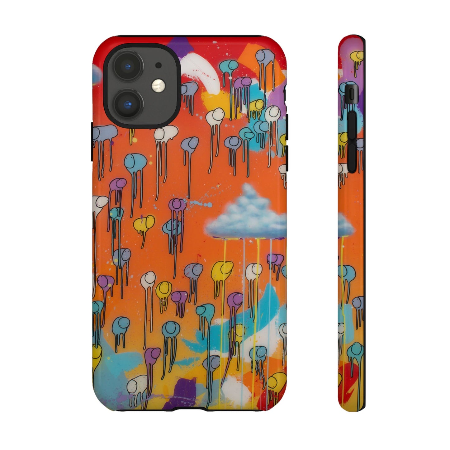 RAINING COWS "Dancing Flame" Phone Case