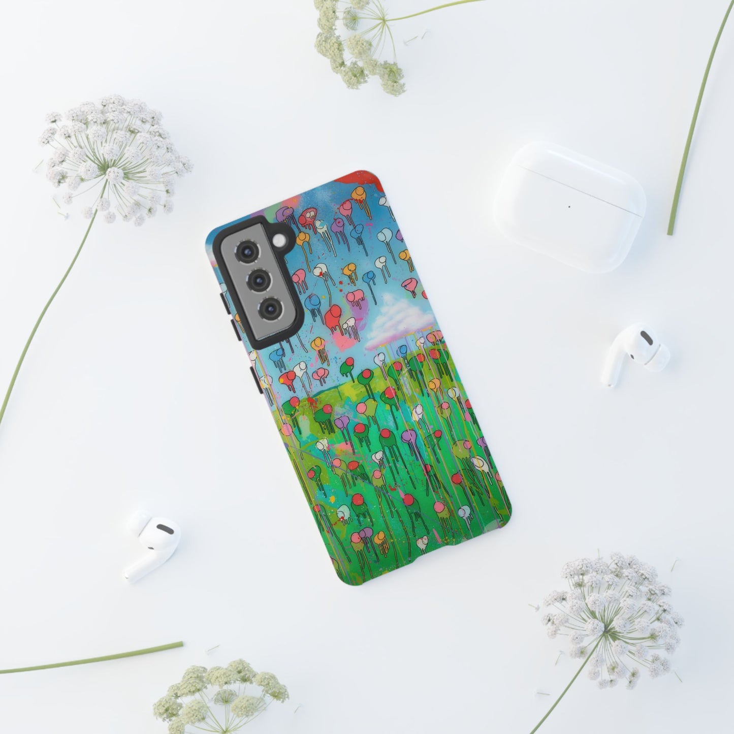 RAINING COWS "Arose After the Storm" Phone Case