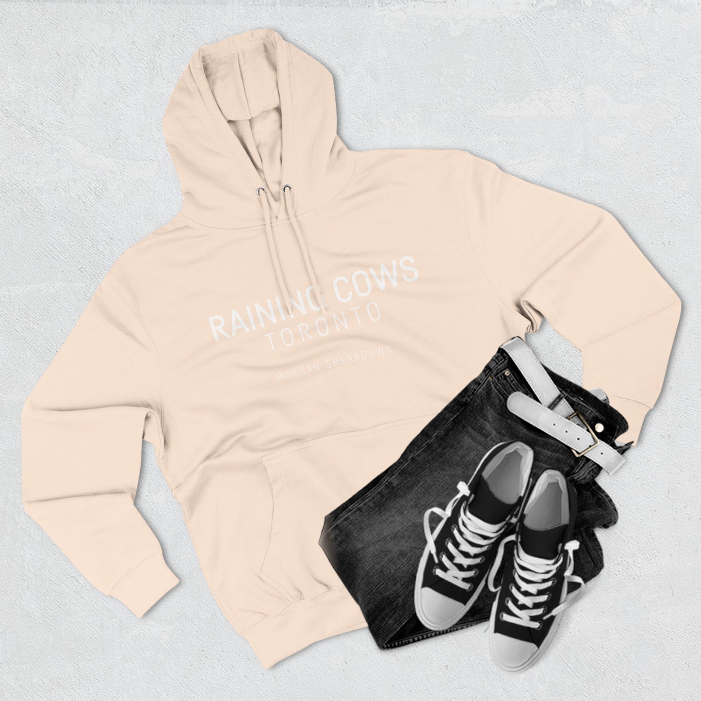 RAINING COWS "Tear Stained Sky" Hoodie
