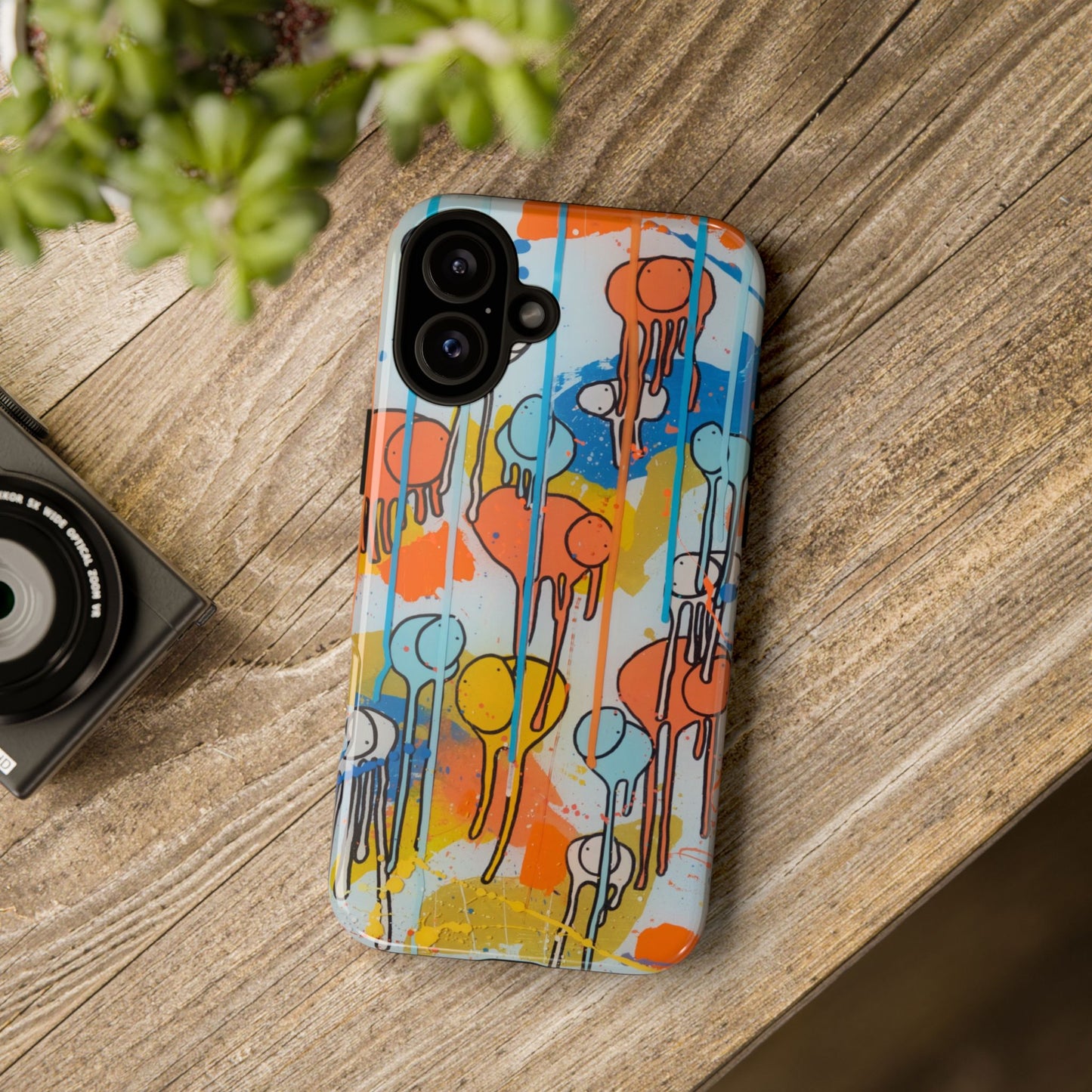 RAINING COWS "Nemo Stripes" Phone Case