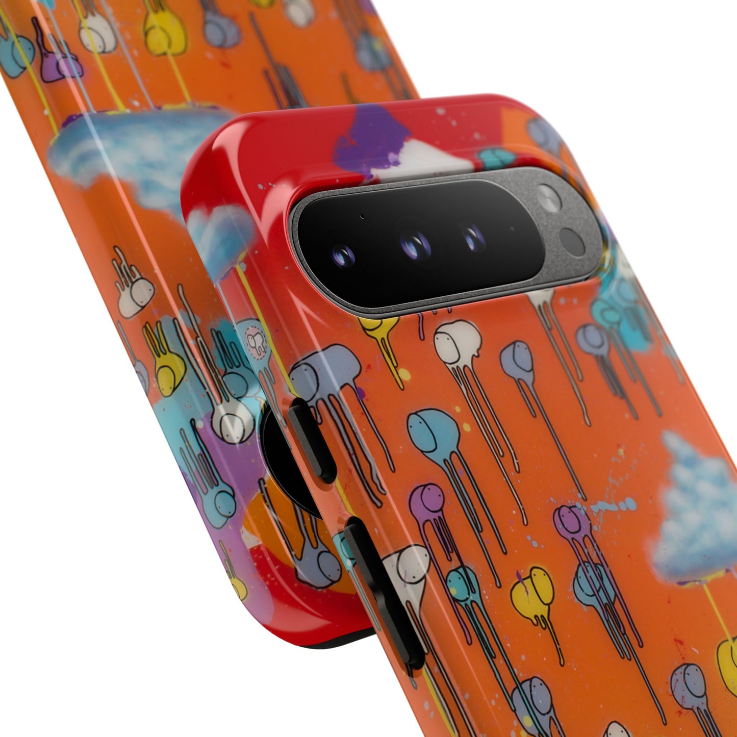 RAINING COWS "Dancing Flame" Phone Case