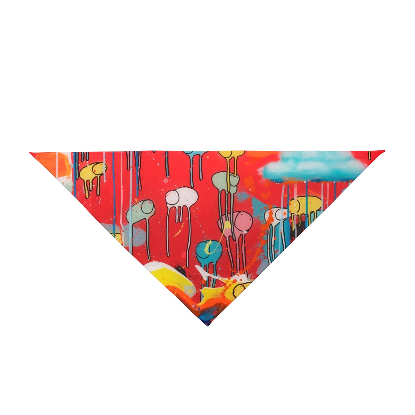 RAINING COWS "Rainbow After the Storm" Pet Bandana
