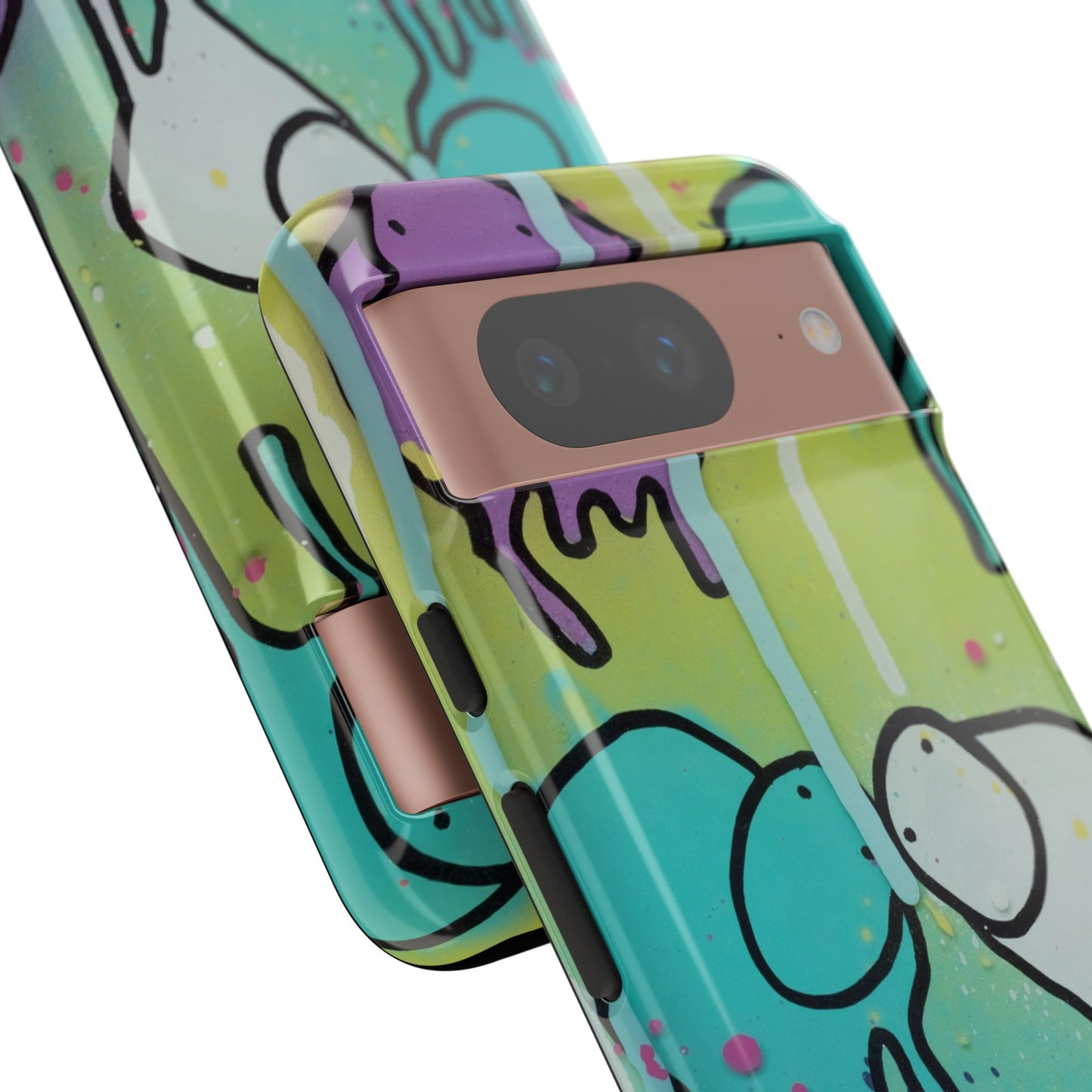 RAINING COWS "Lime Sunrise" Phone Case