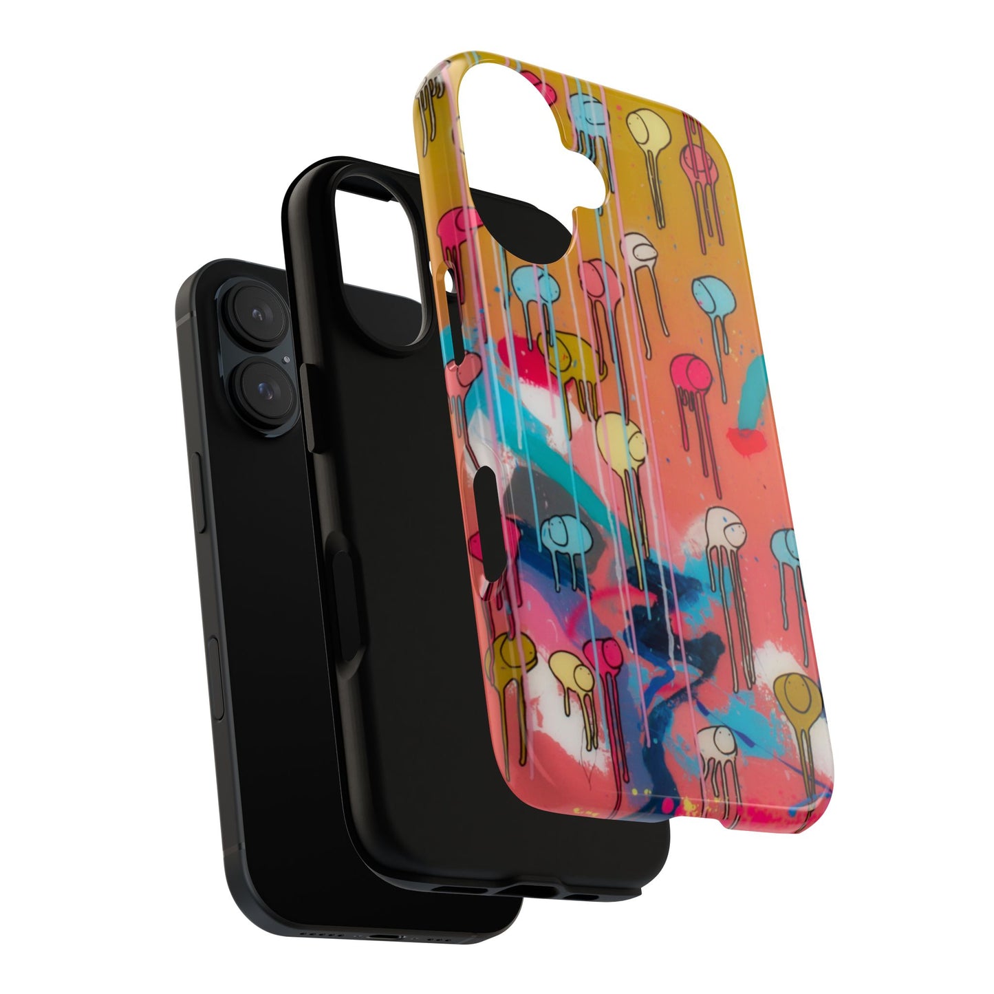 RAINING COWS "Bubble Gum Sun" Phone Case