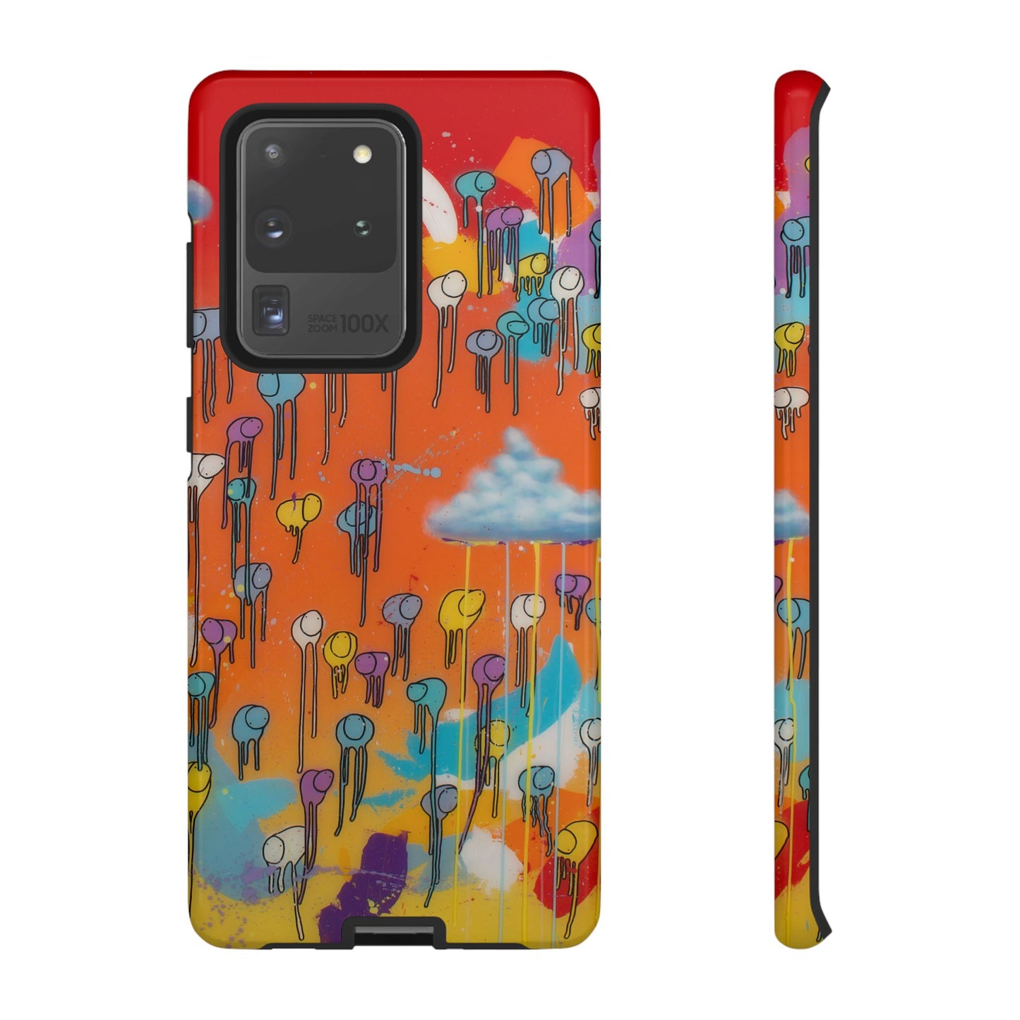 RAINING COWS "Dancing Flame" Phone Case