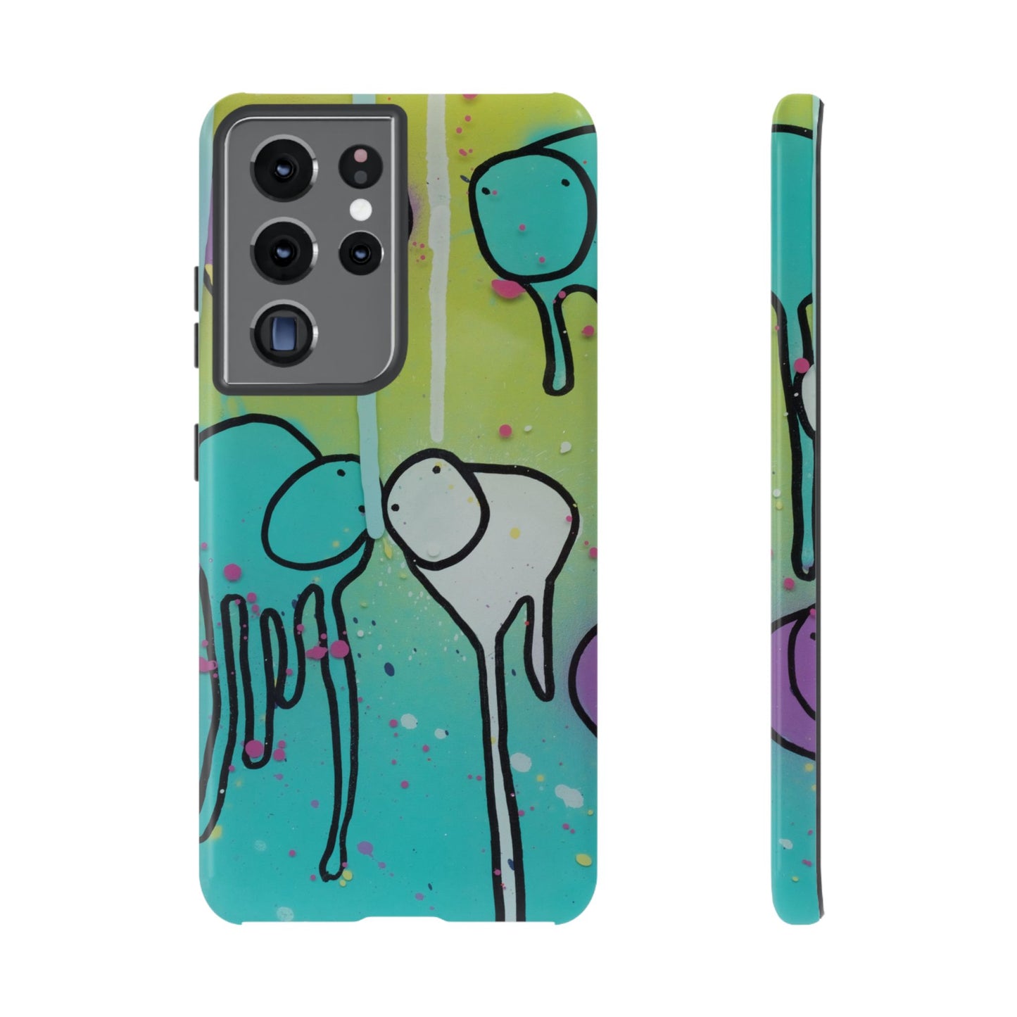 RAINING COWS "Lime Sunrise" Phone Case