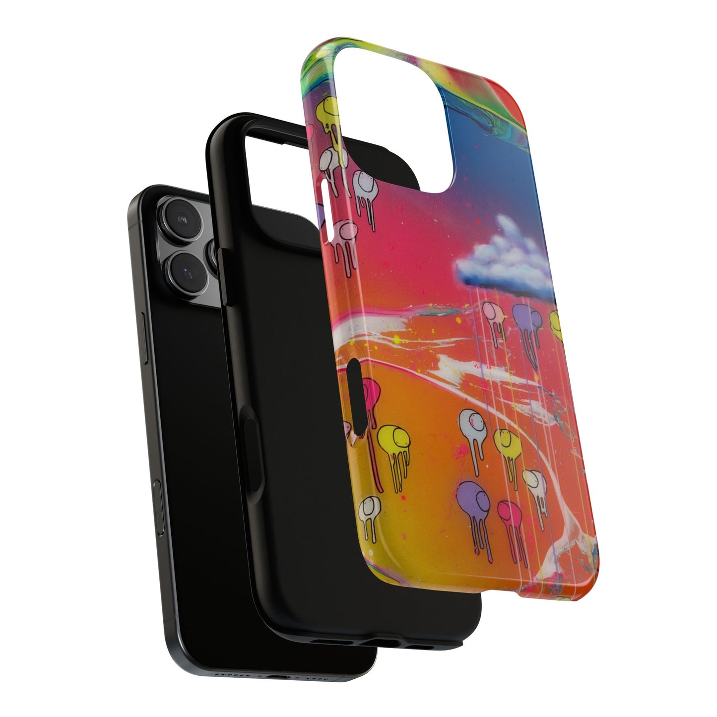 RAINING COWS "Twisted Spectrum" Phone Case