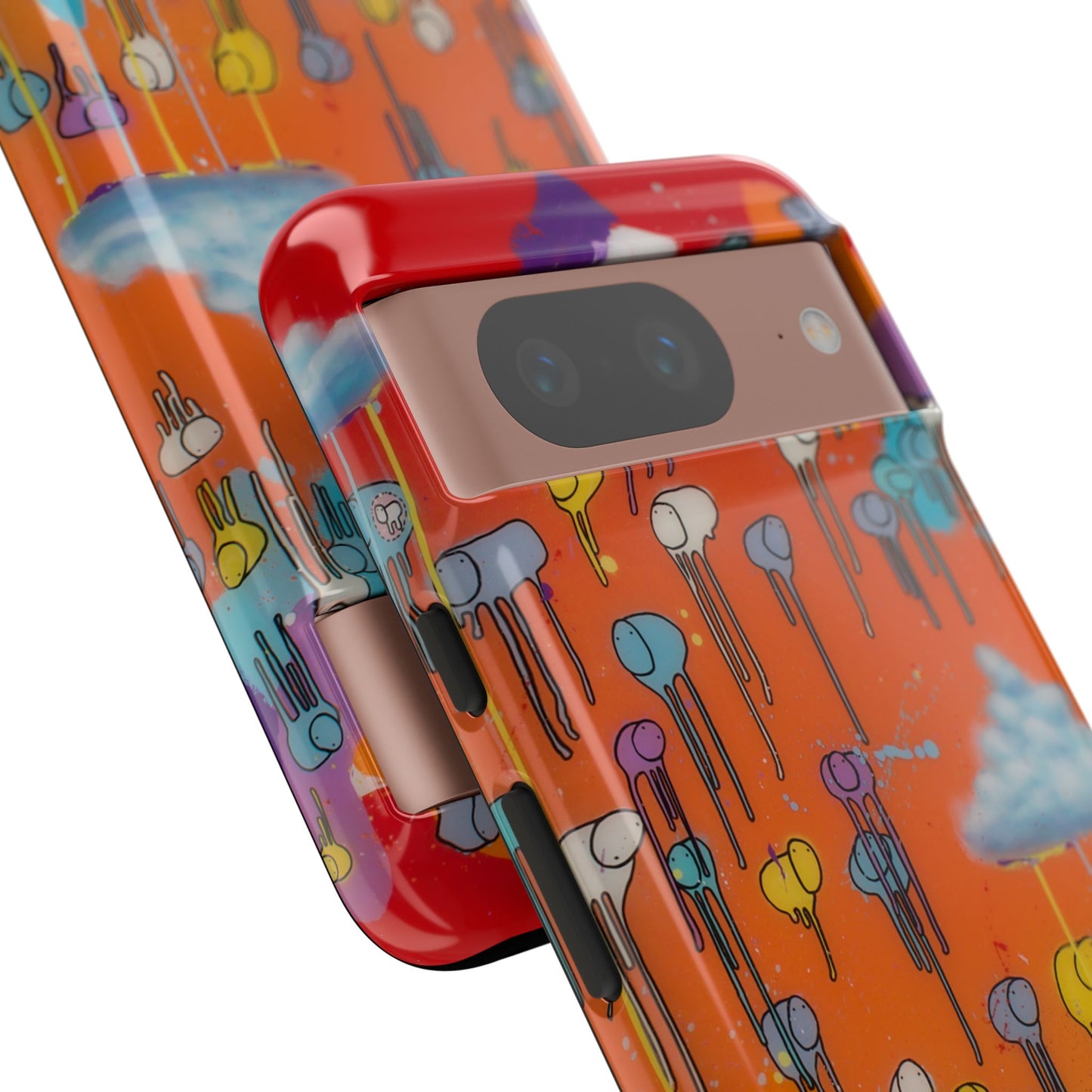 RAINING COWS "Dancing Flame" Phone Case