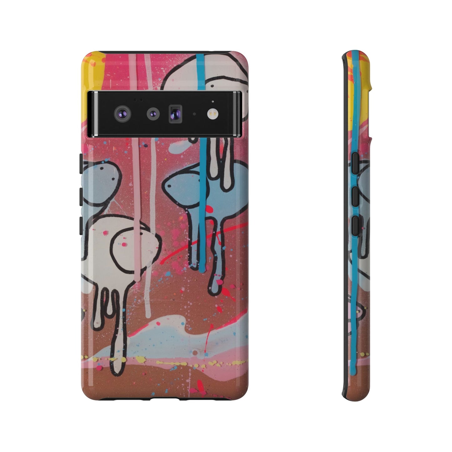 RAINING COWS "Chocolate Sunday" Phone Case