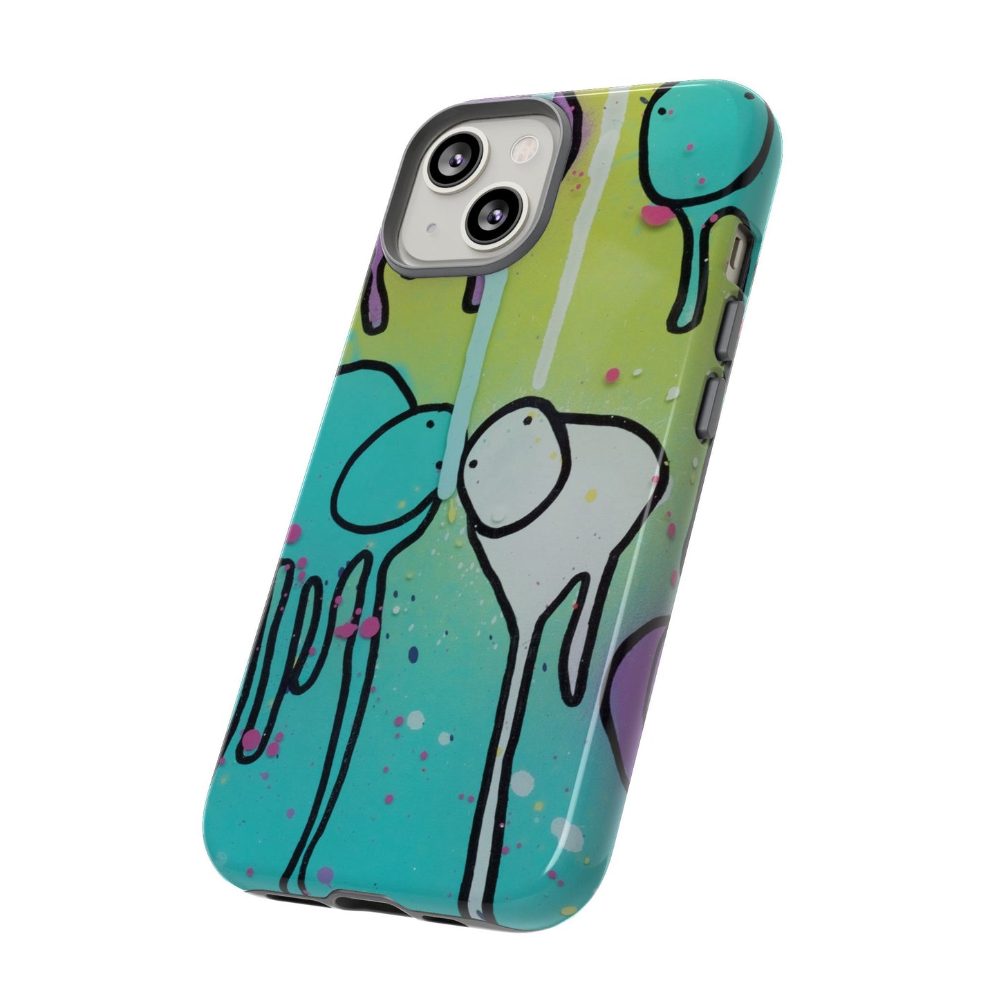 RAINING COWS "Lime Sunrise" Phone Case