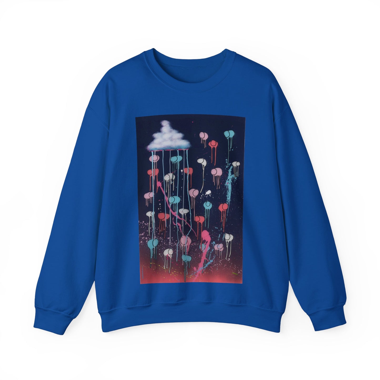 RAINING COWS "Pink Lightning" Sweatshirt