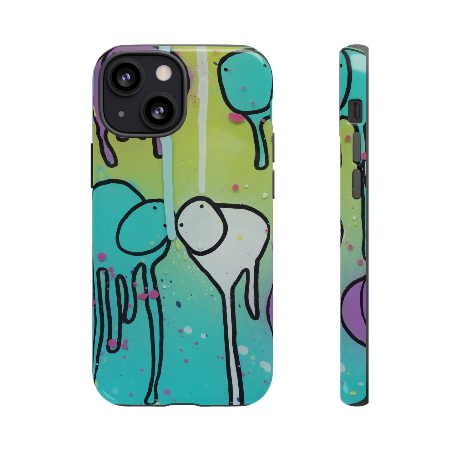 RAINING COWS "Lime Sunrise" Phone Case