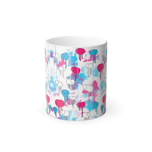 RAINING COWS "Dark to Light" Color-Changing Mug