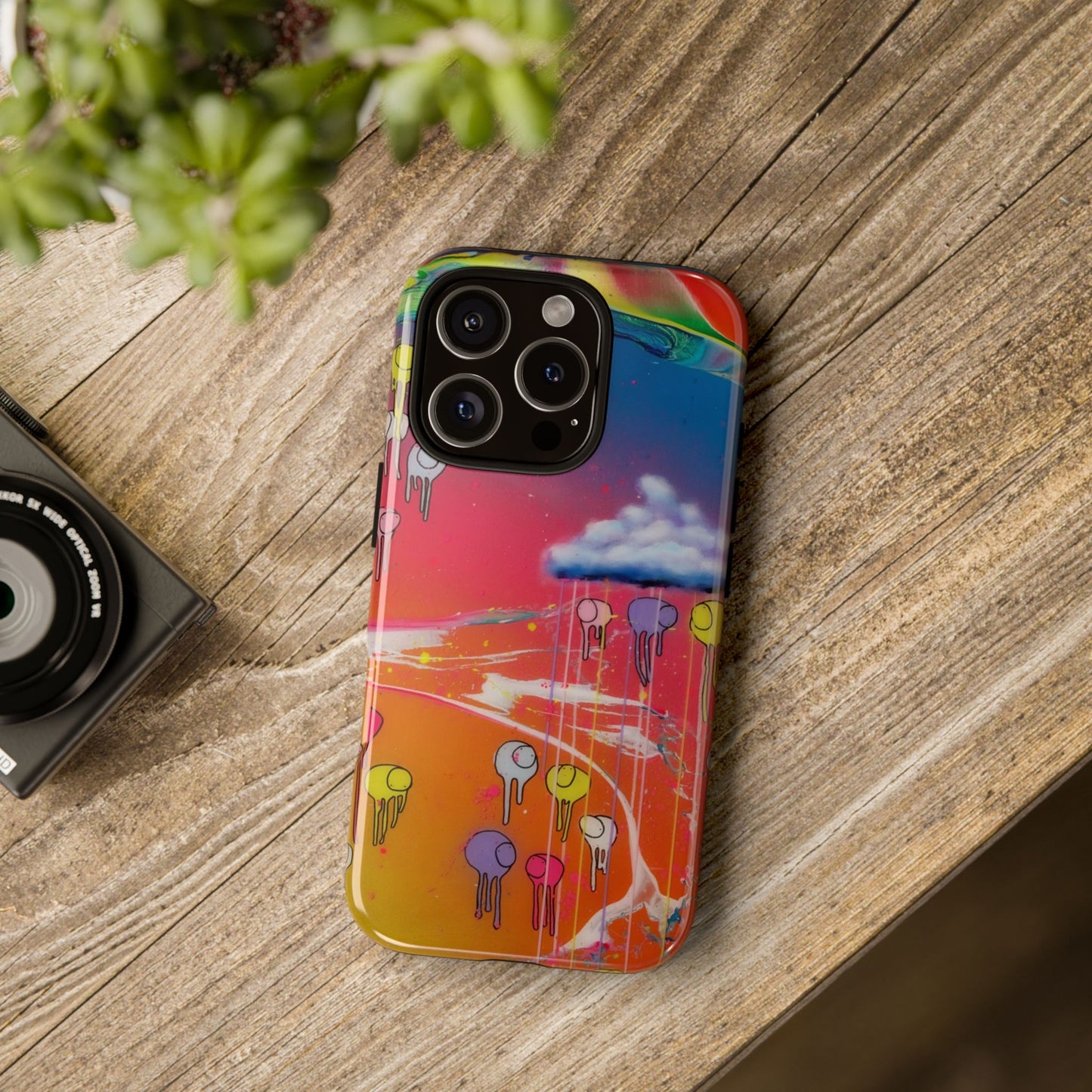 RAINING COWS "Twisted Spectrum" Phone Case