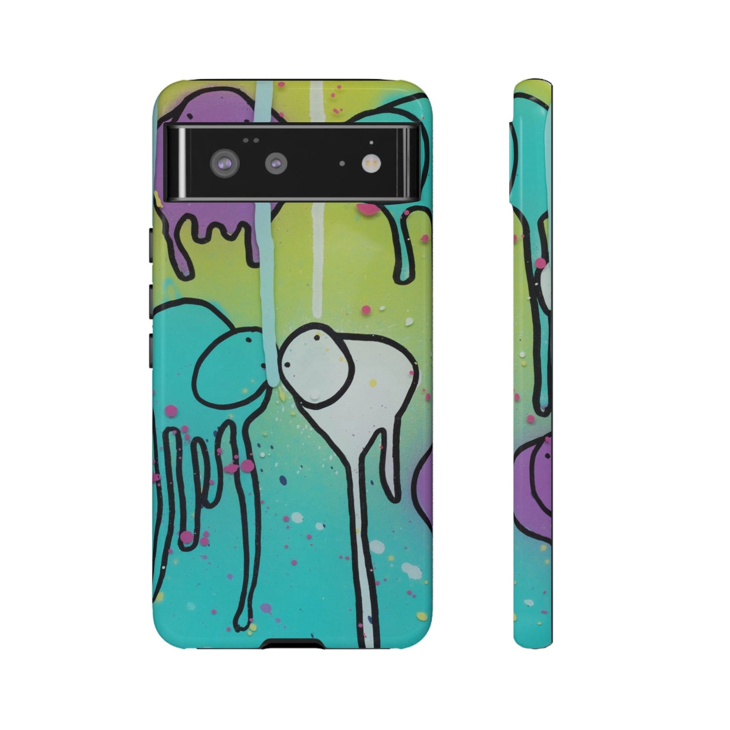 RAINING COWS "Lime Sunrise" Phone Case