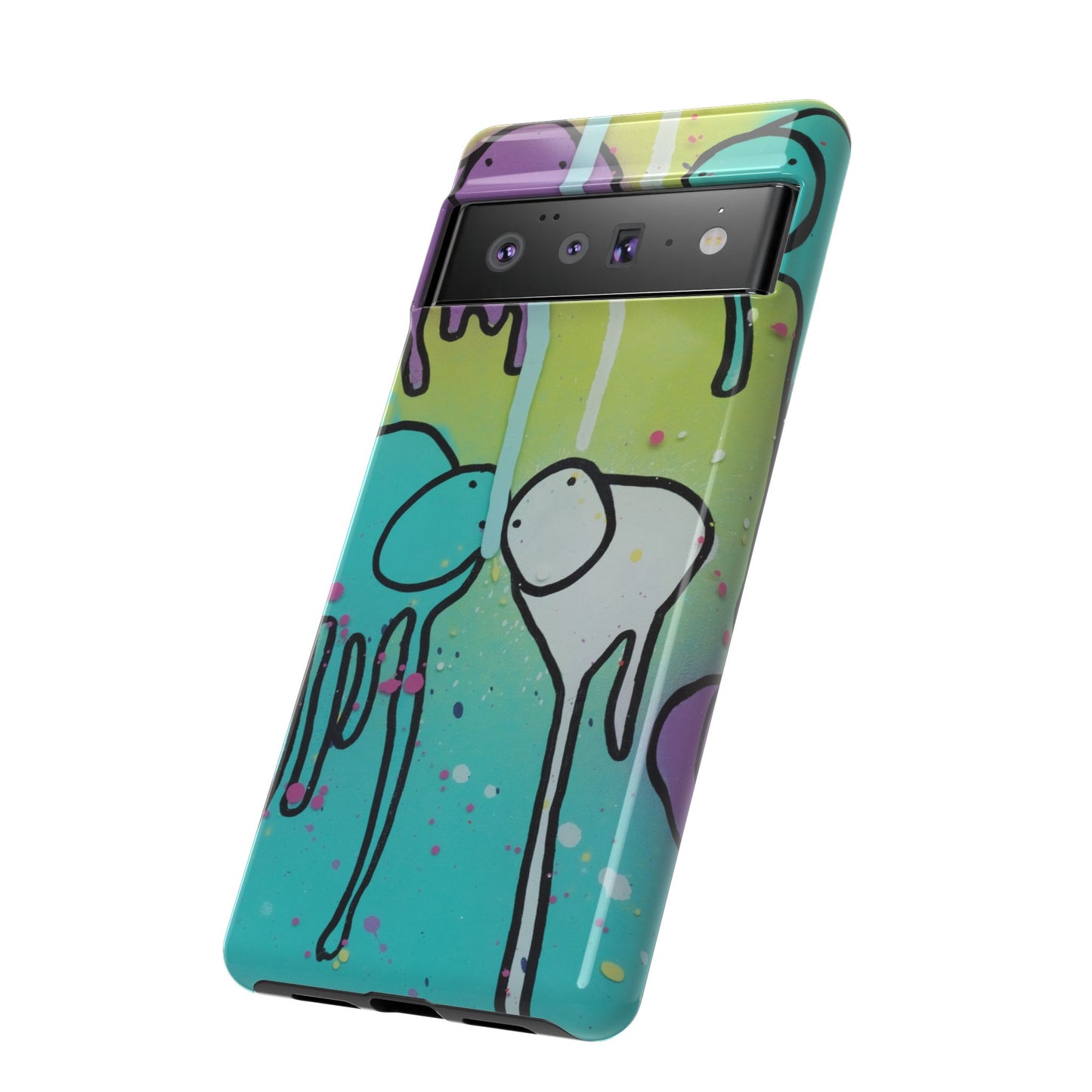 RAINING COWS "Lime Sunrise" Phone Case