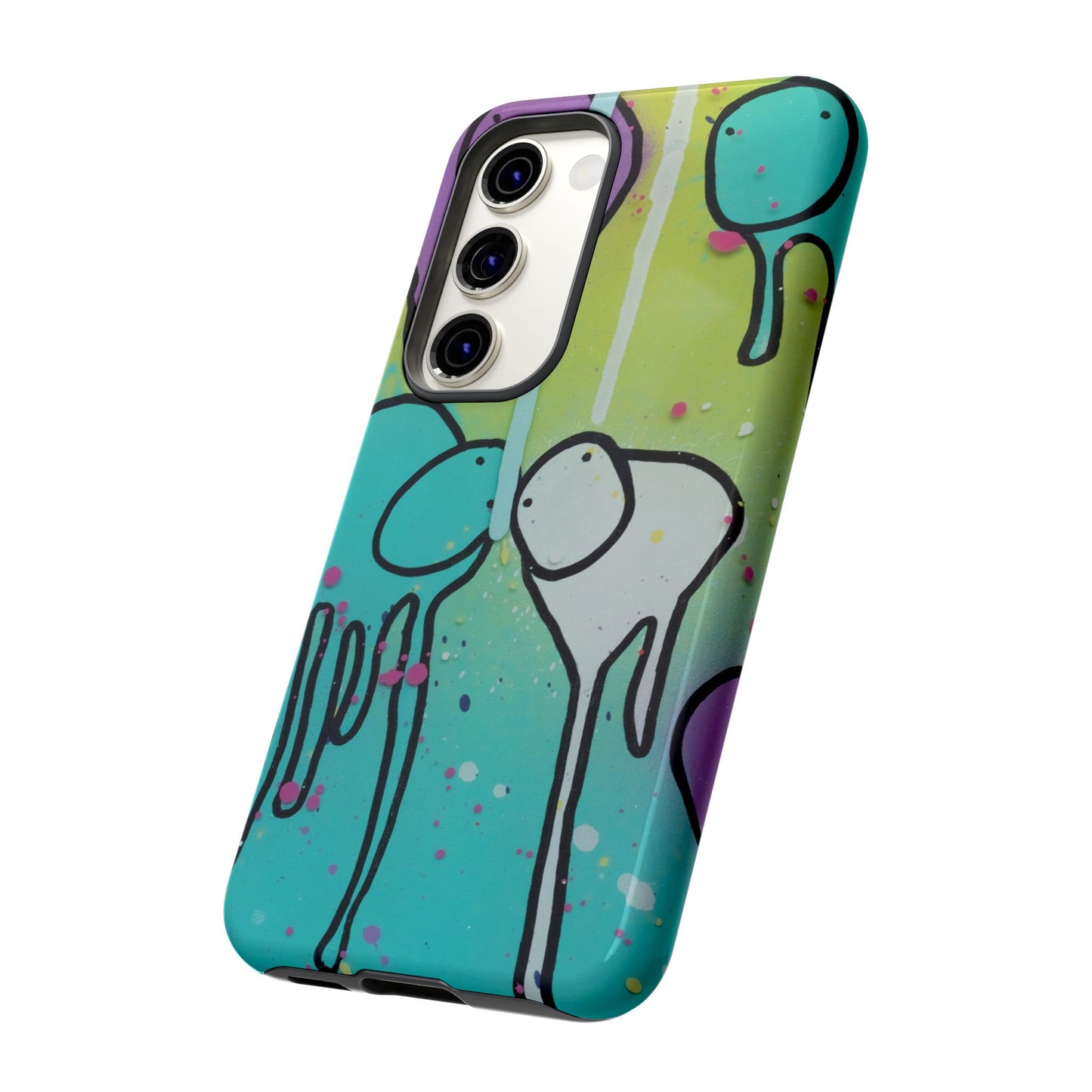 RAINING COWS "Lime Sunrise" Phone Case