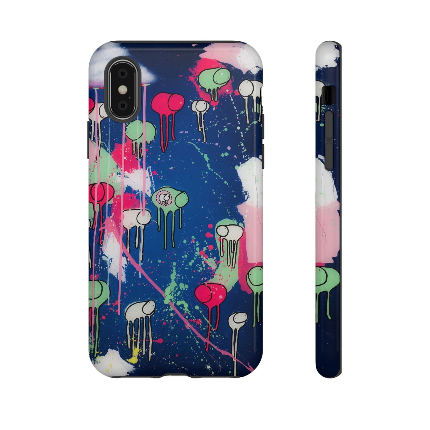 RAINING COWS "The Night Rose Thunder" Phone Case