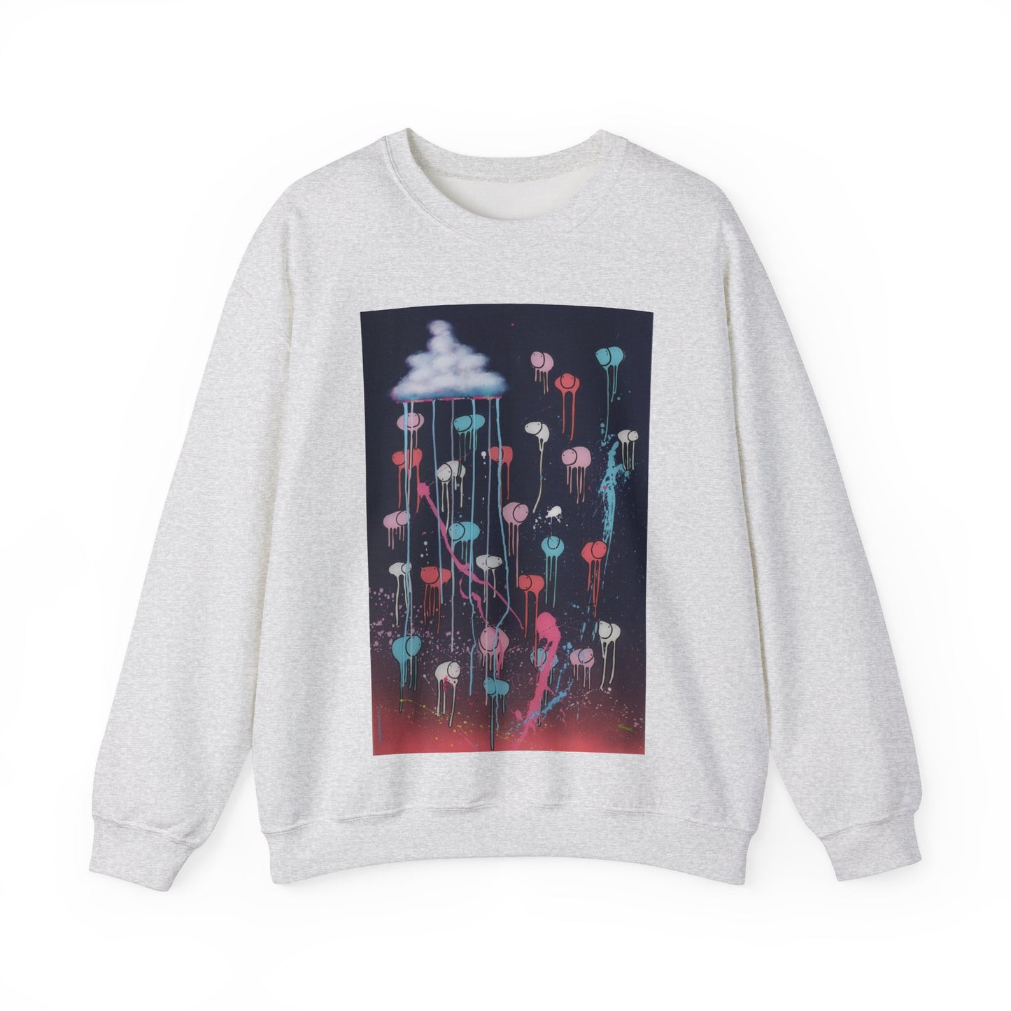 RAINING COWS "Pink Lightning" Sweatshirt