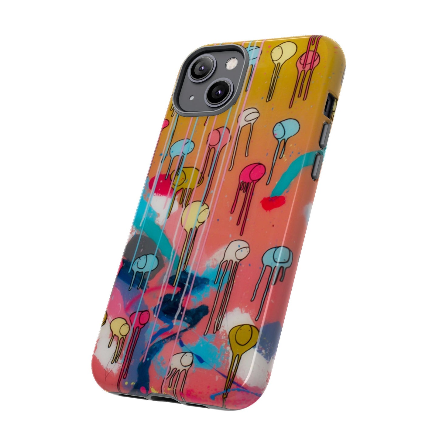 RAINING COWS "Bubble Gum Sun" Phone Case