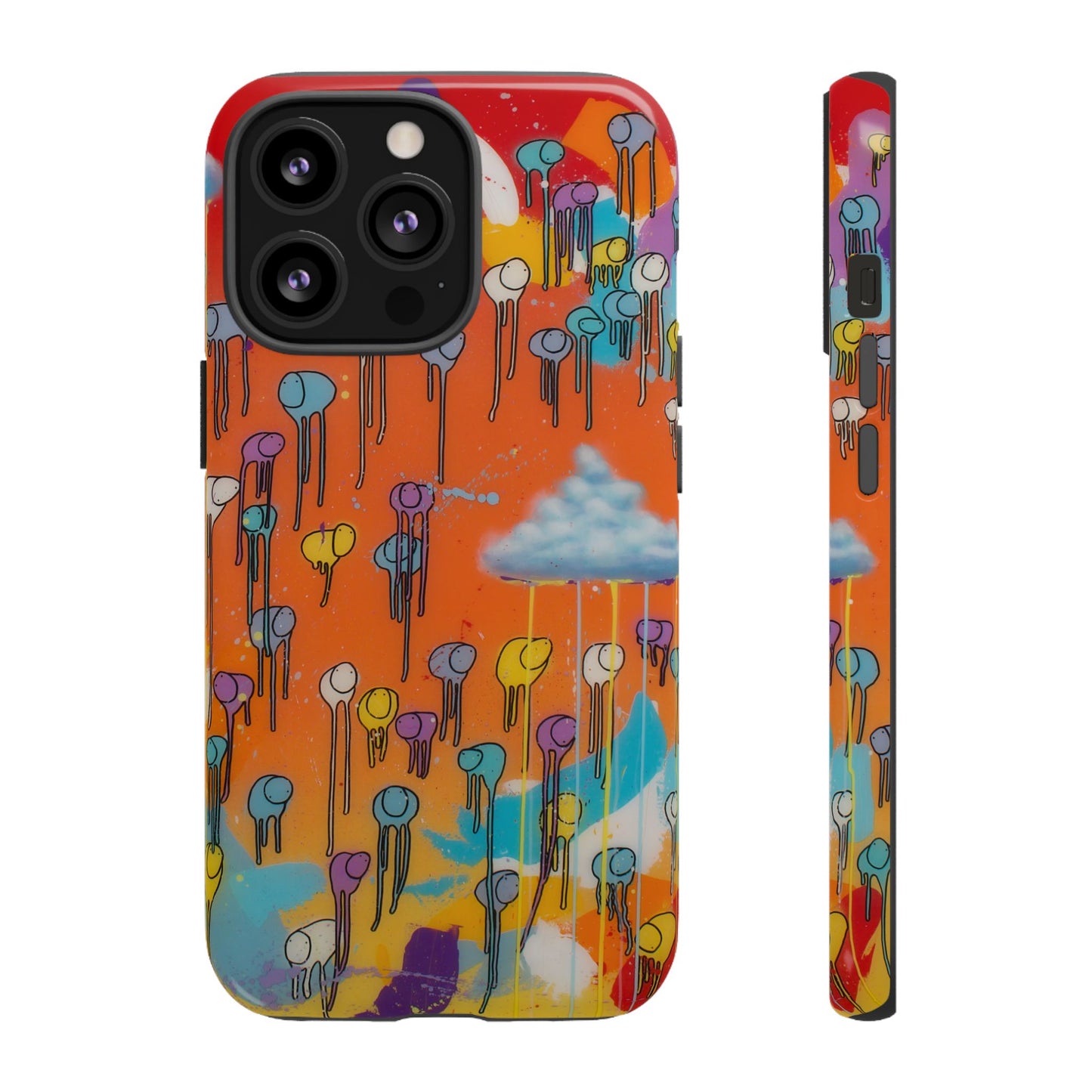 RAINING COWS "Dancing Flame" Phone Case