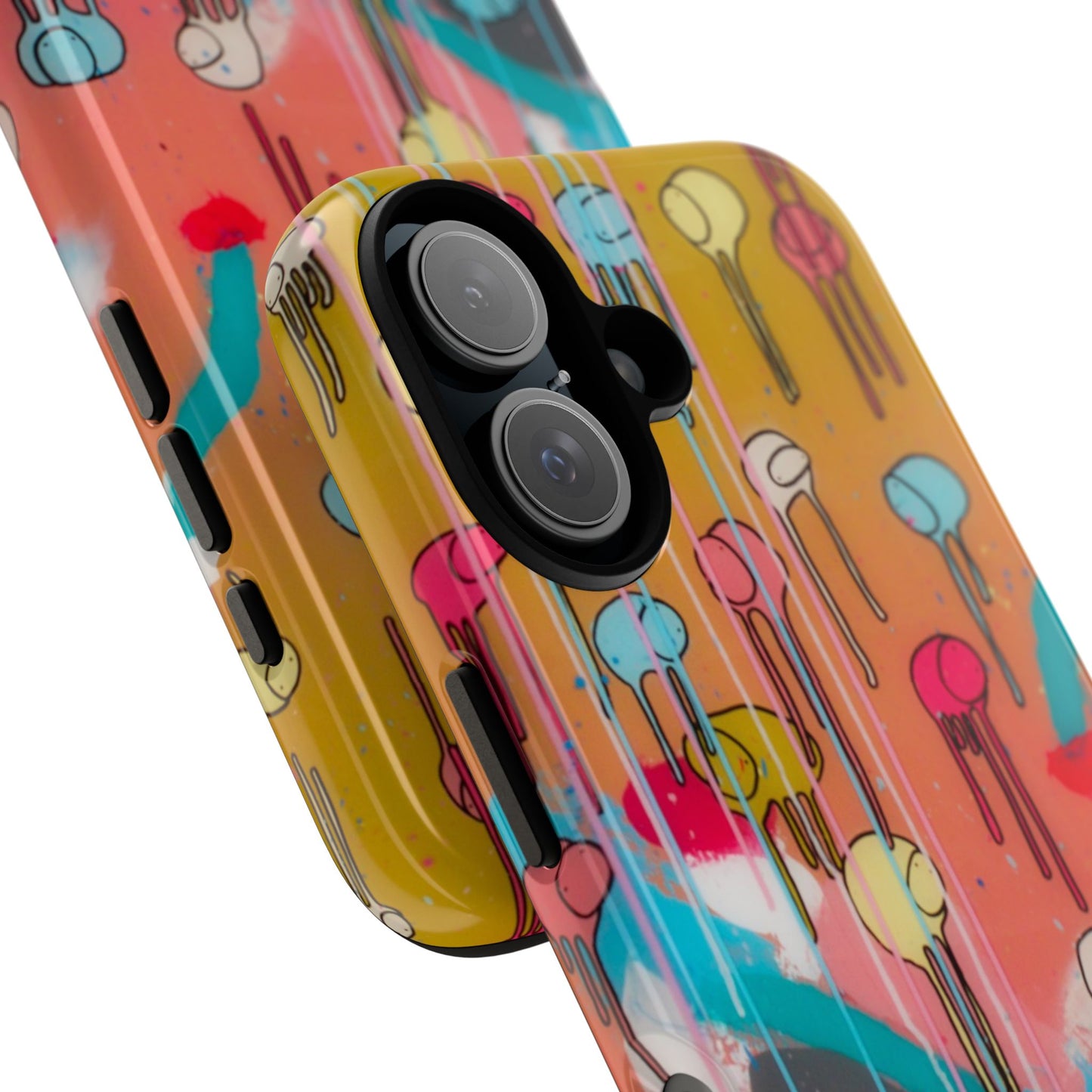RAINING COWS "Bubble Gum Sun" Phone Case