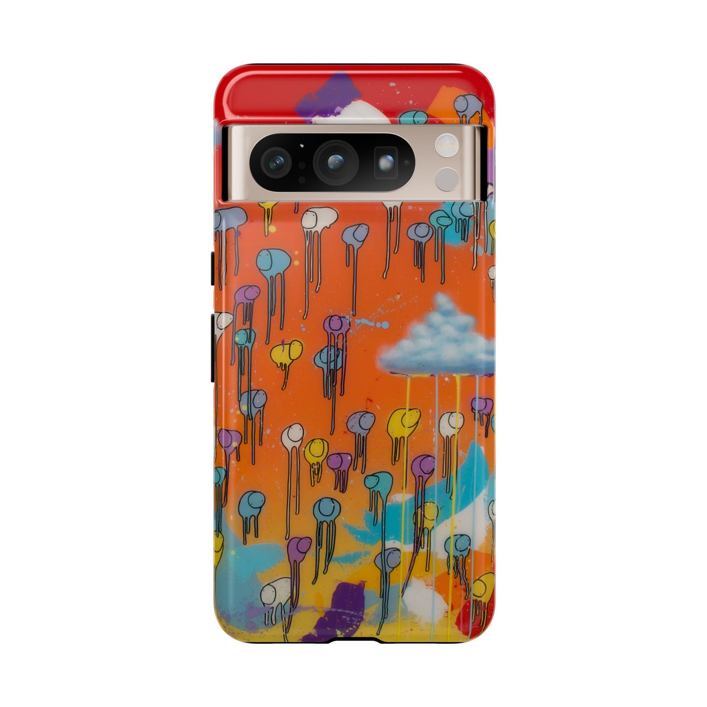 RAINING COWS "Dancing Flame" Phone Case