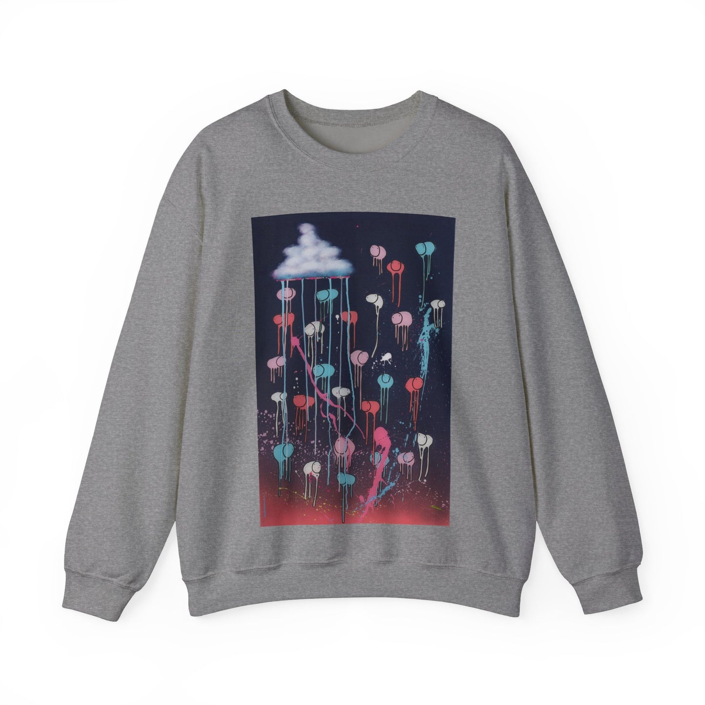 RAINING COWS "Pink Lightning" Sweatshirt